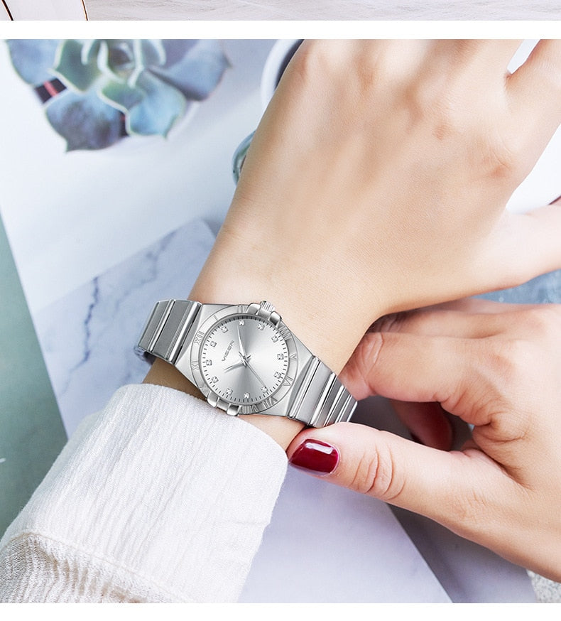 Luxury Couple Watch For Lovers Quartz Wristwatches Fashion Dress Men Watch