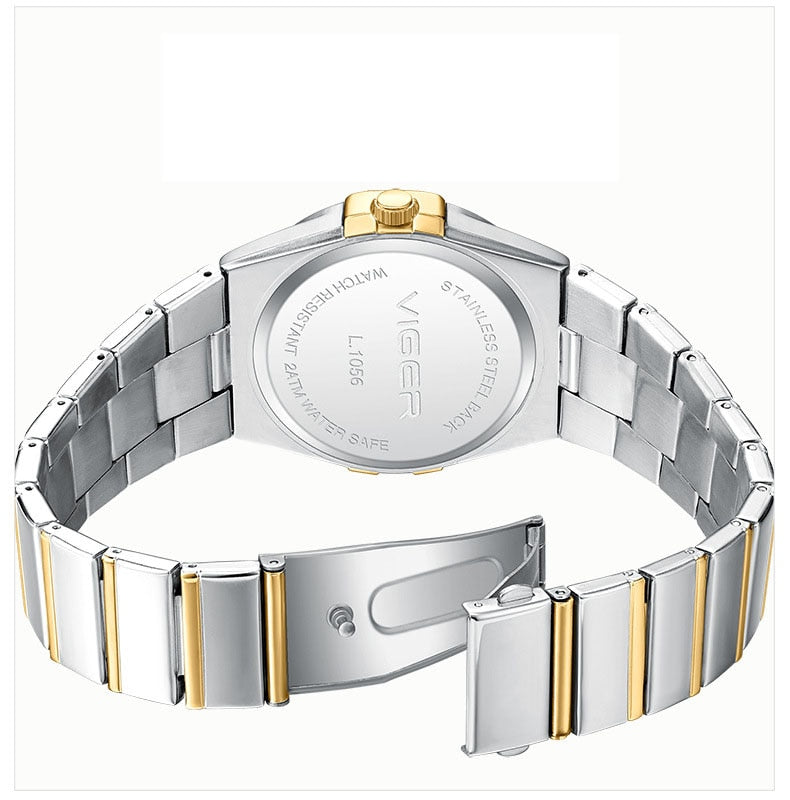 Luxury Couple Watch For Lovers Quartz Wristwatches Fashion Dress Men Watch