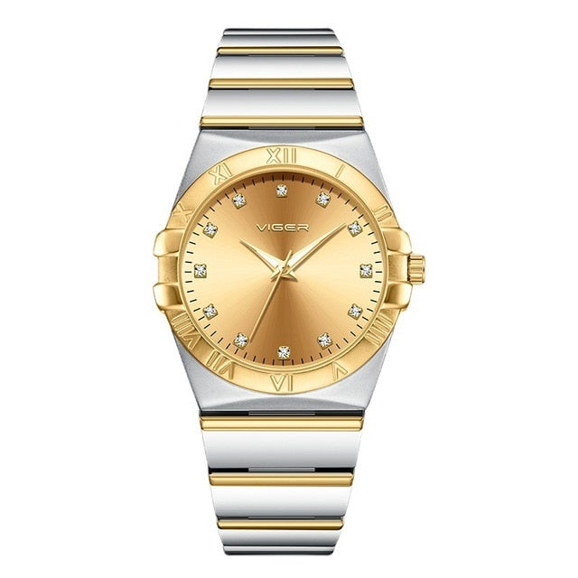 Luxury Couple Watch For Lovers Quartz Wristwatches Fashion Dress Men Watch