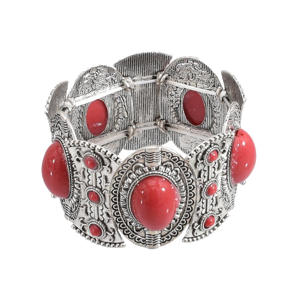 Bohemian Gypsy Summer Turquoise Vintage Cuff Bracelets For Women