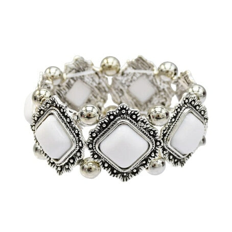 Bohemian Gypsy Summer Turquoise Vintage Cuff Bracelets For Women