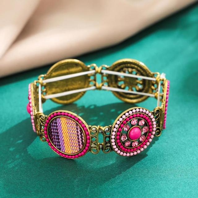 Bohemian Gypsy Summer Turquoise Vintage Cuff Bracelets For Women