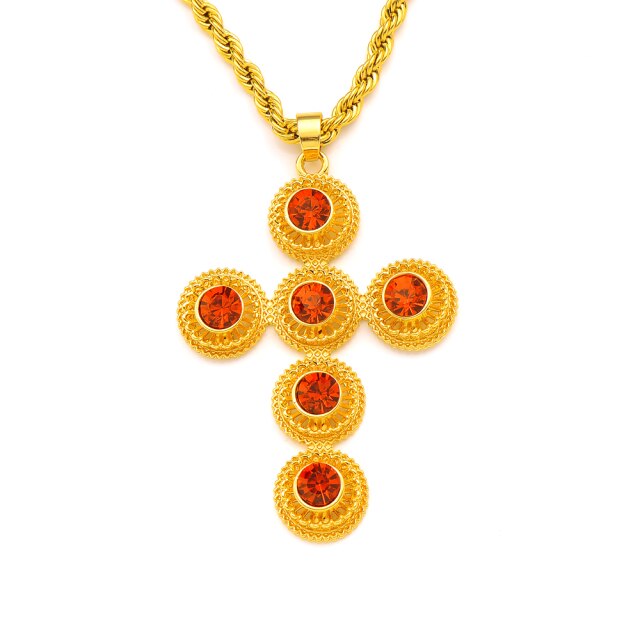 Ethiopian Traditiona cross Jewelry set