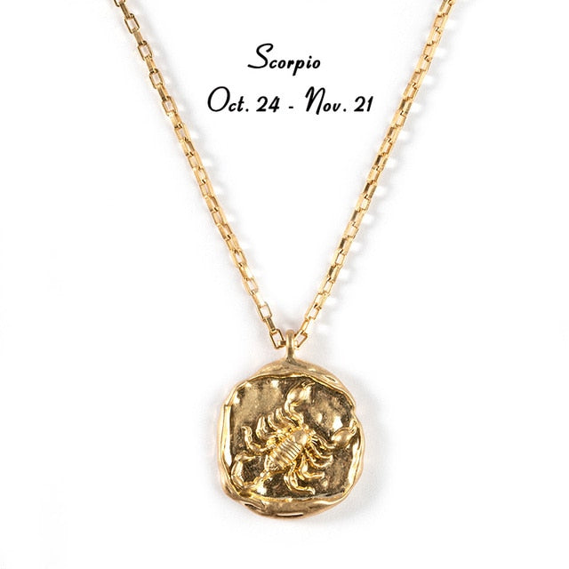 Zodiac Necklace Constellation Necklaces