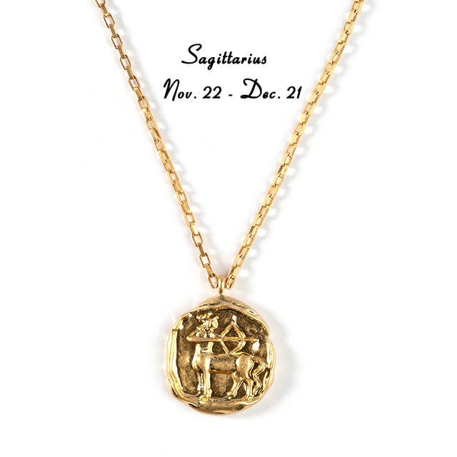 Zodiac Necklace Constellation Necklaces
