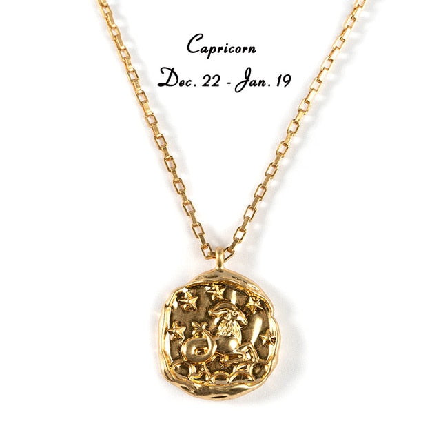 Zodiac Necklace Constellation Necklaces