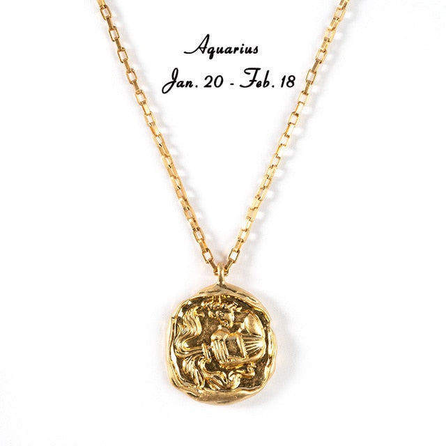 Zodiac Necklace Constellation Necklaces