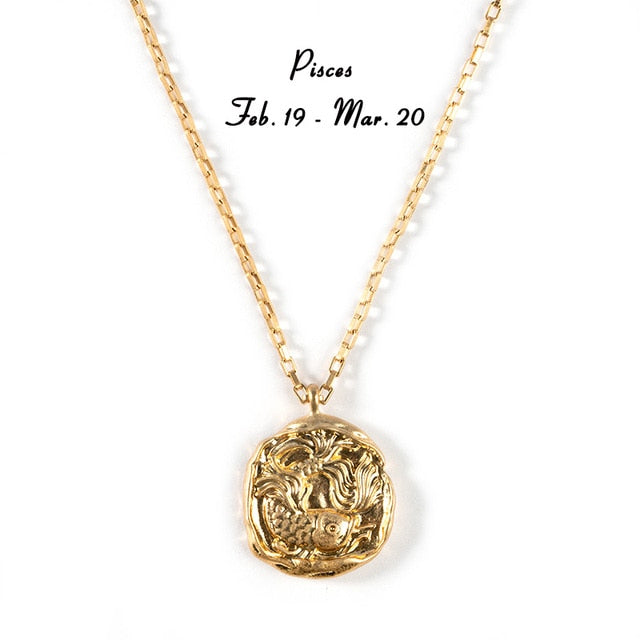 Zodiac Necklace Constellation Necklaces