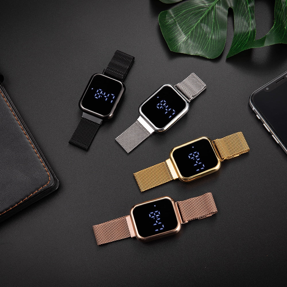 Luxury Couple Watch Lover Wristwatches Digital Watches