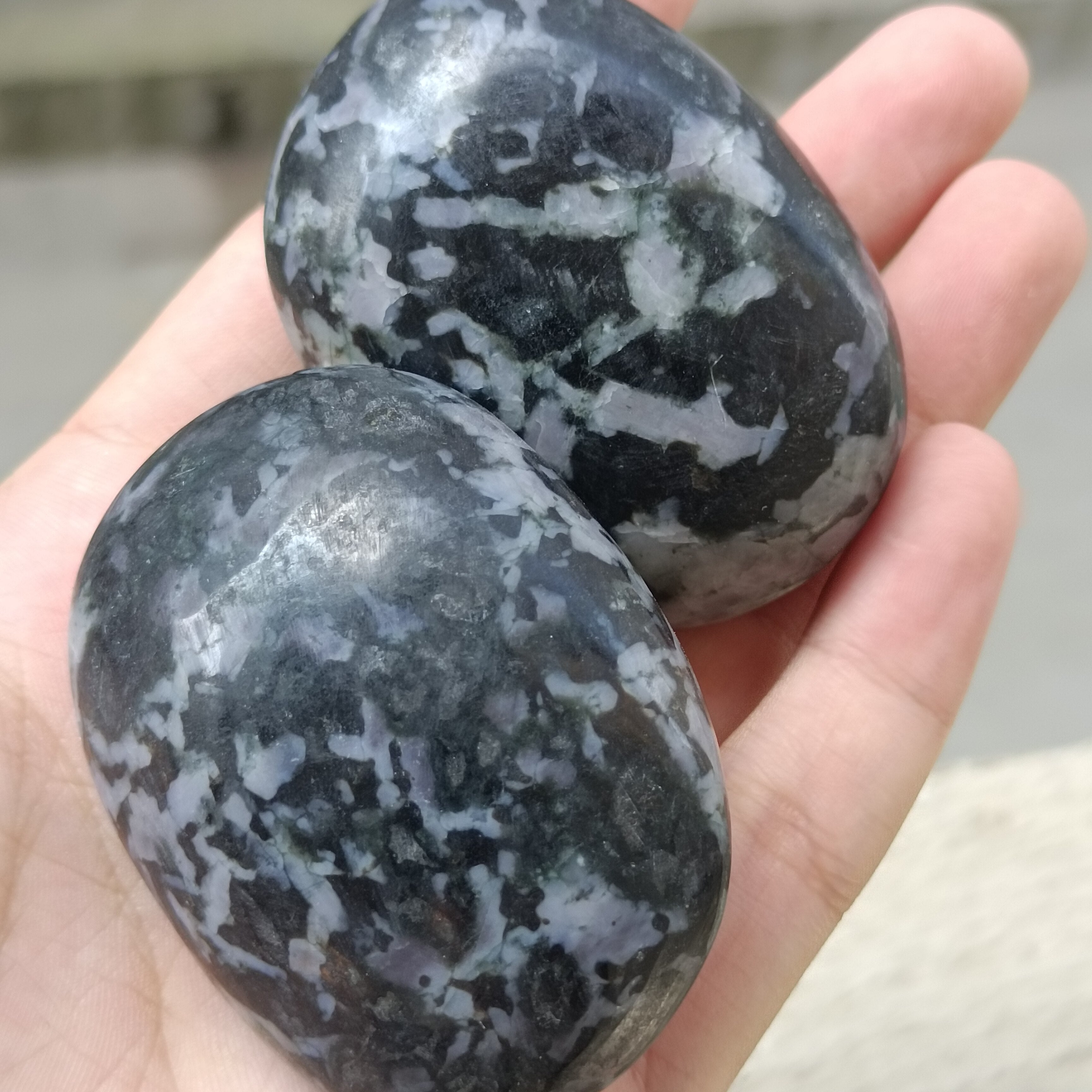 5.5-6cm Natural Polished Stone Sphere Semi Precious