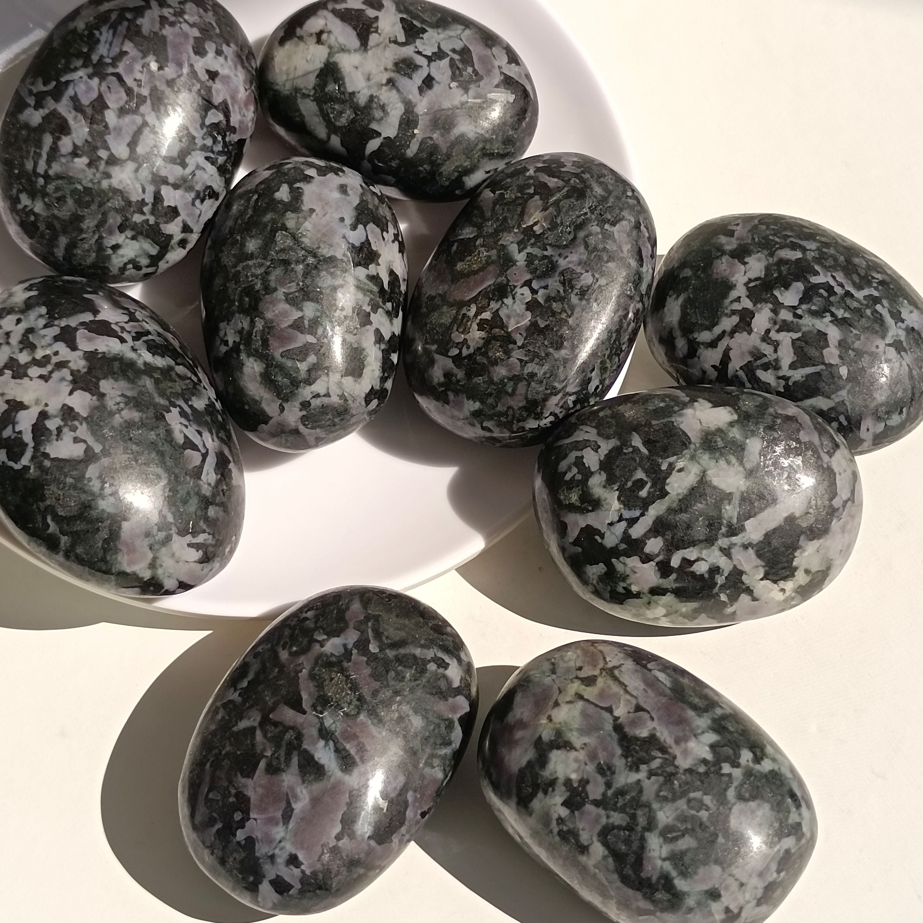 5.5-6cm Natural Polished Stone Sphere Semi Precious