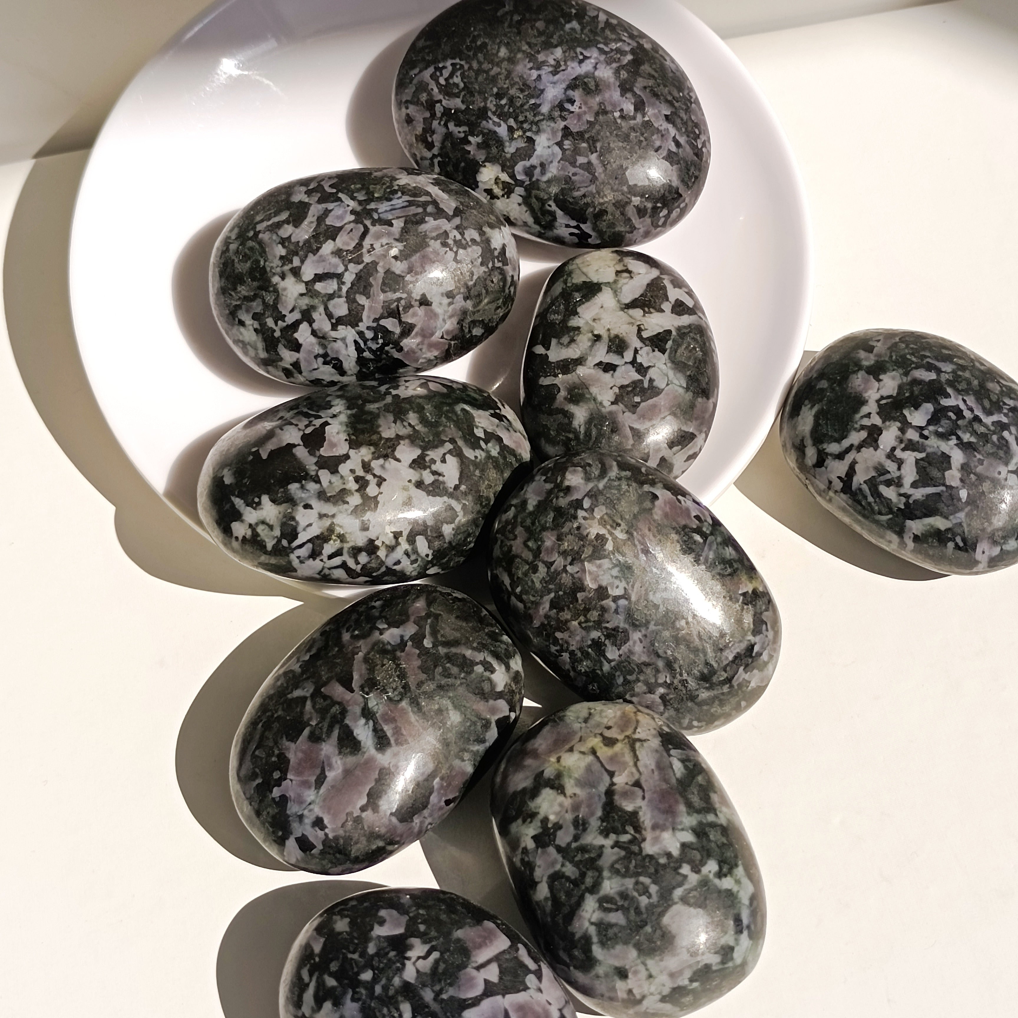 5.5-6cm Natural Polished Stone Sphere Semi Precious