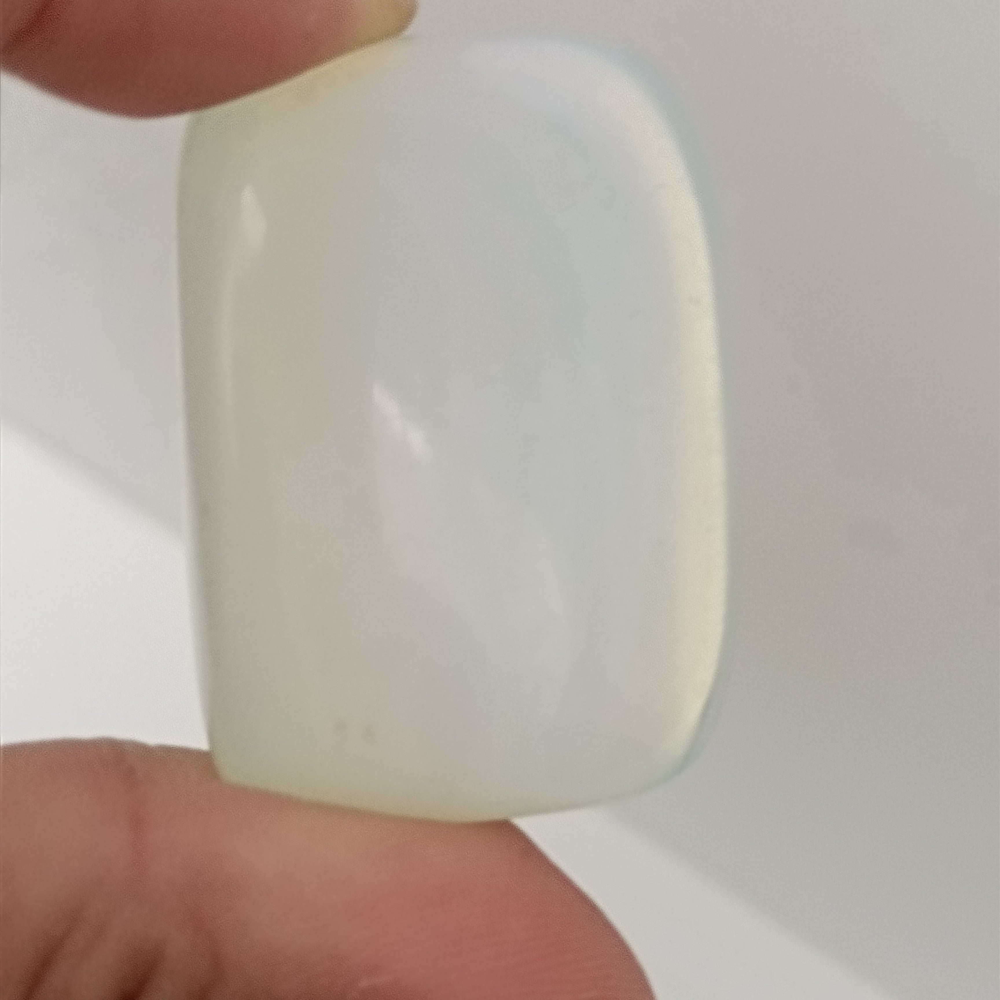 3-4cm Natural opal cube crystal 2pcs