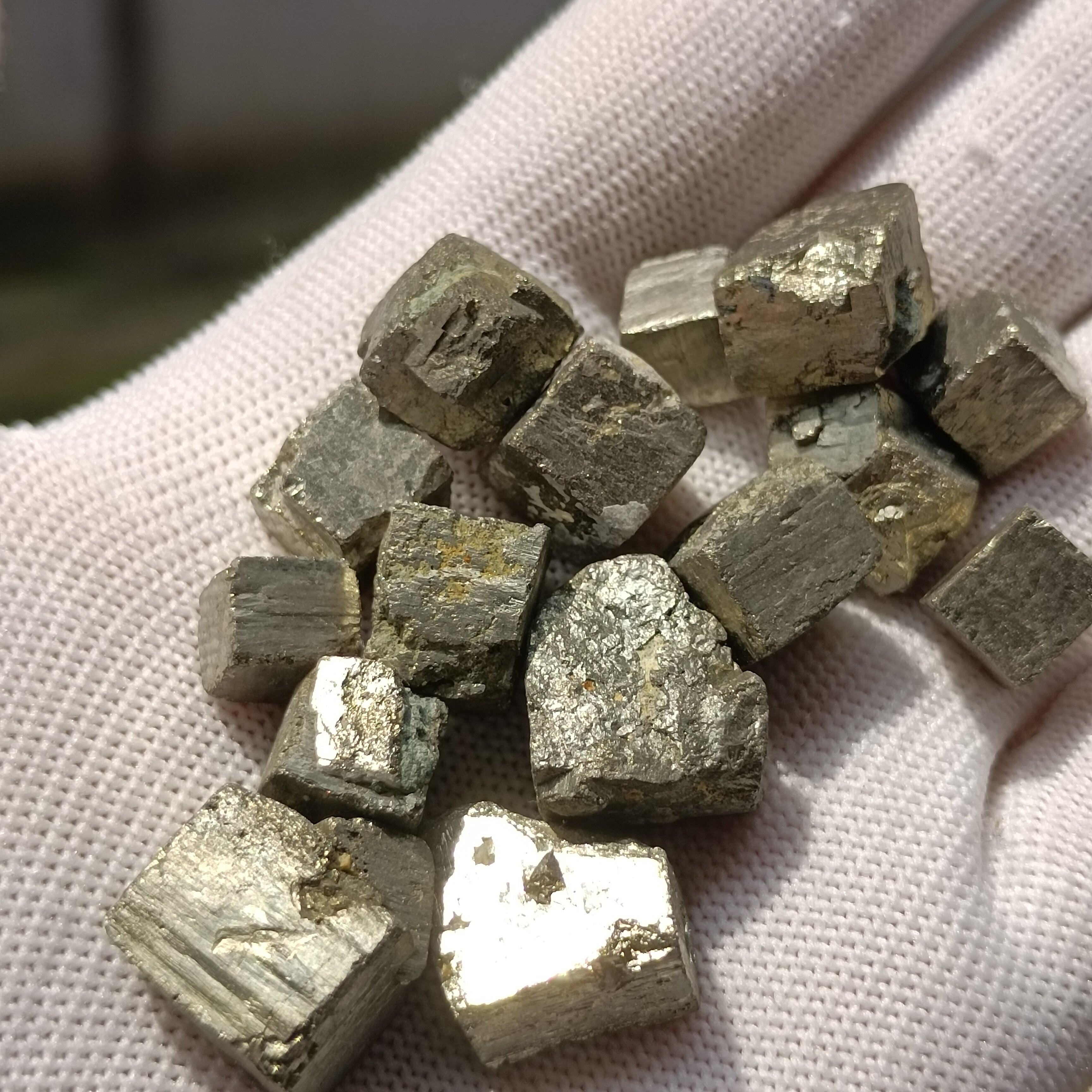 100g Natural Pyrite Irregular Ore