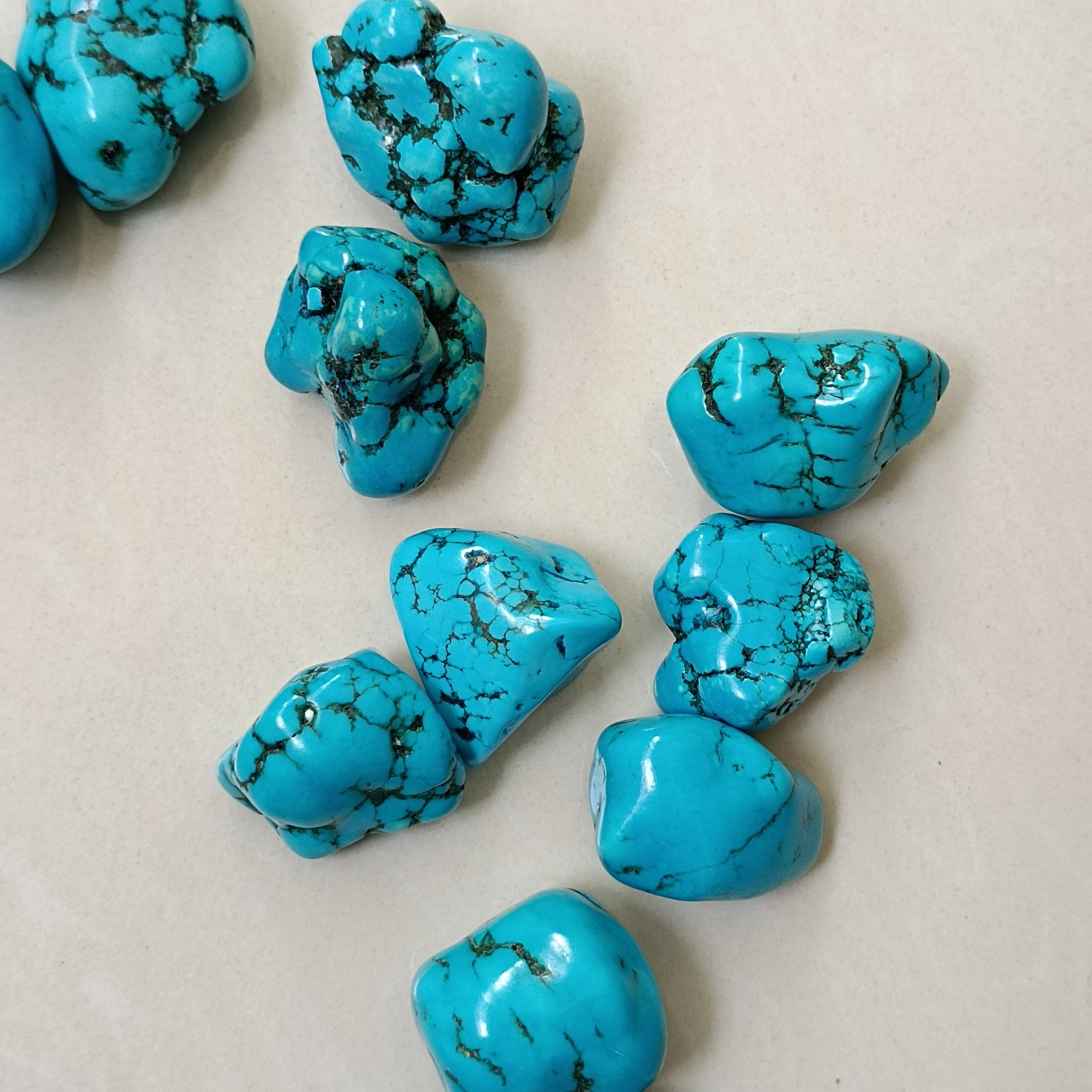 100g Natural particle Blue Turquoise