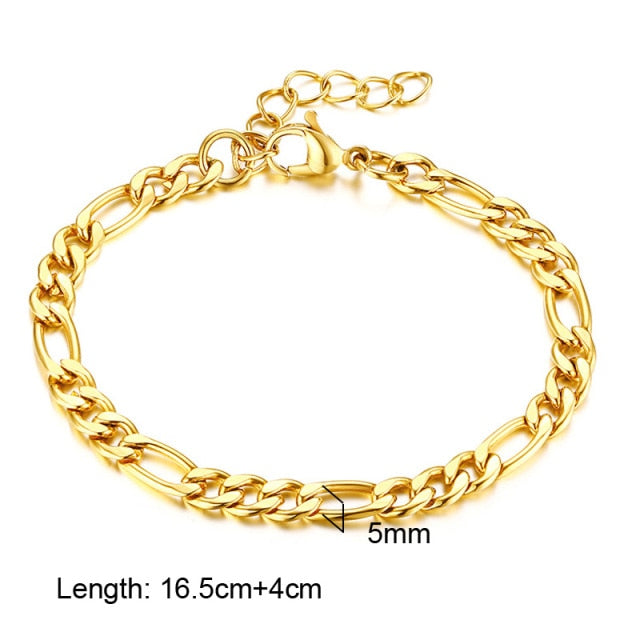 Paperclip Chain Bracelet for Women