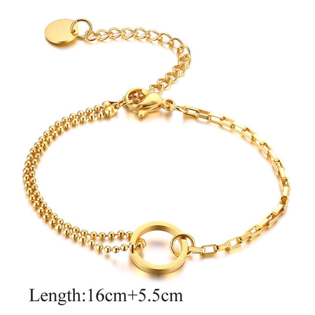 Paperclip Chain Bracelet for Women