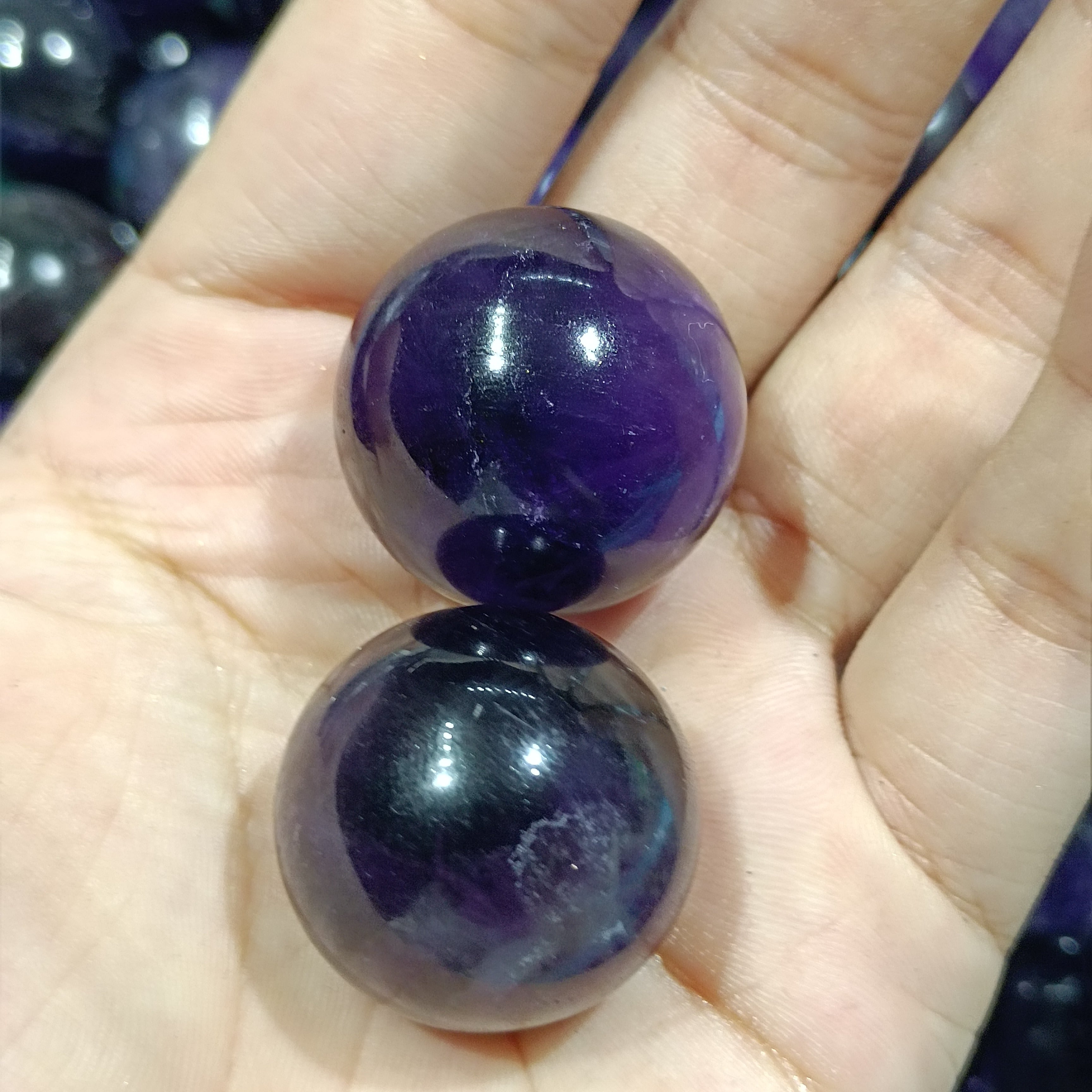 Natural Crystal Dream Amethyst Ball
