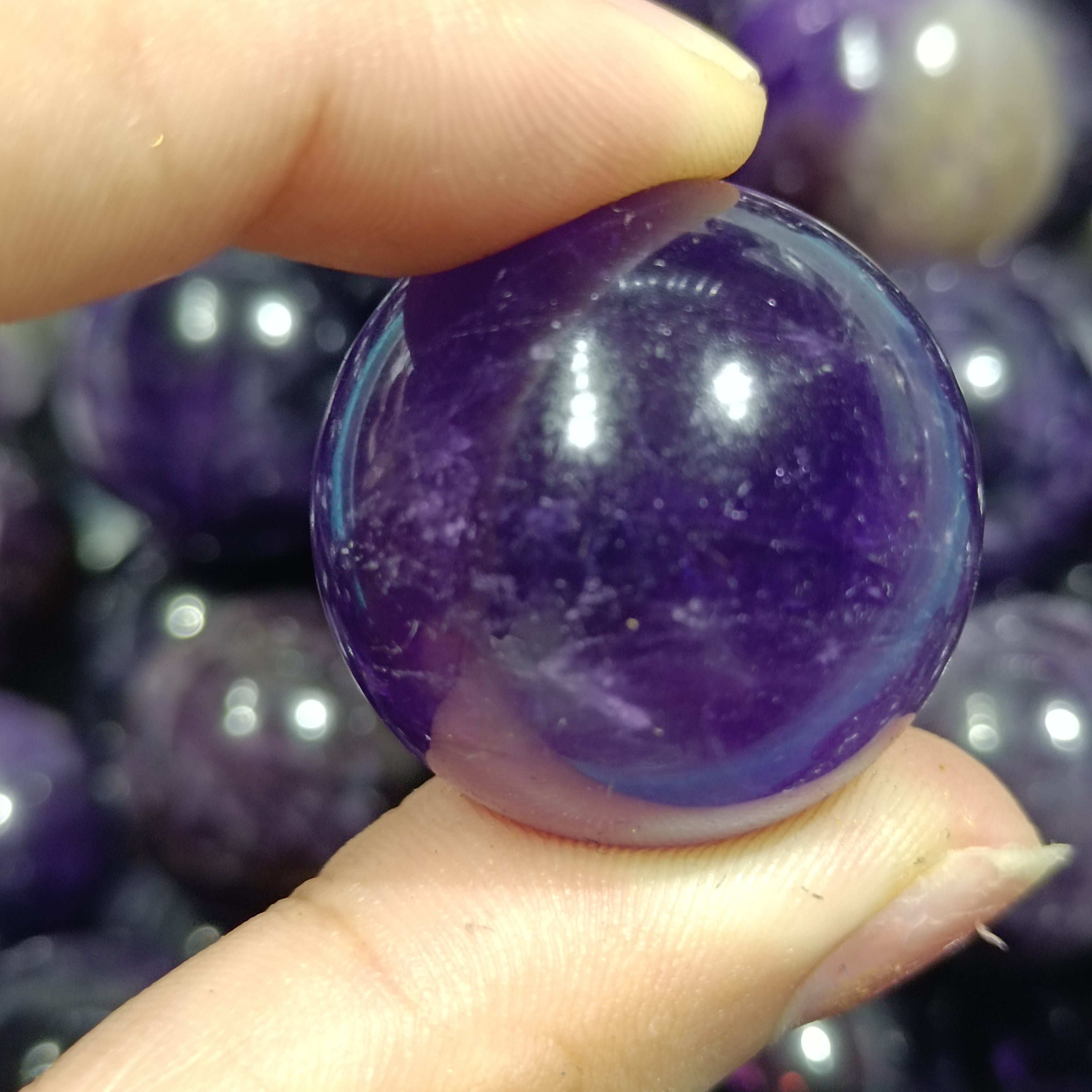 Natural Crystal Dream Amethyst Ball