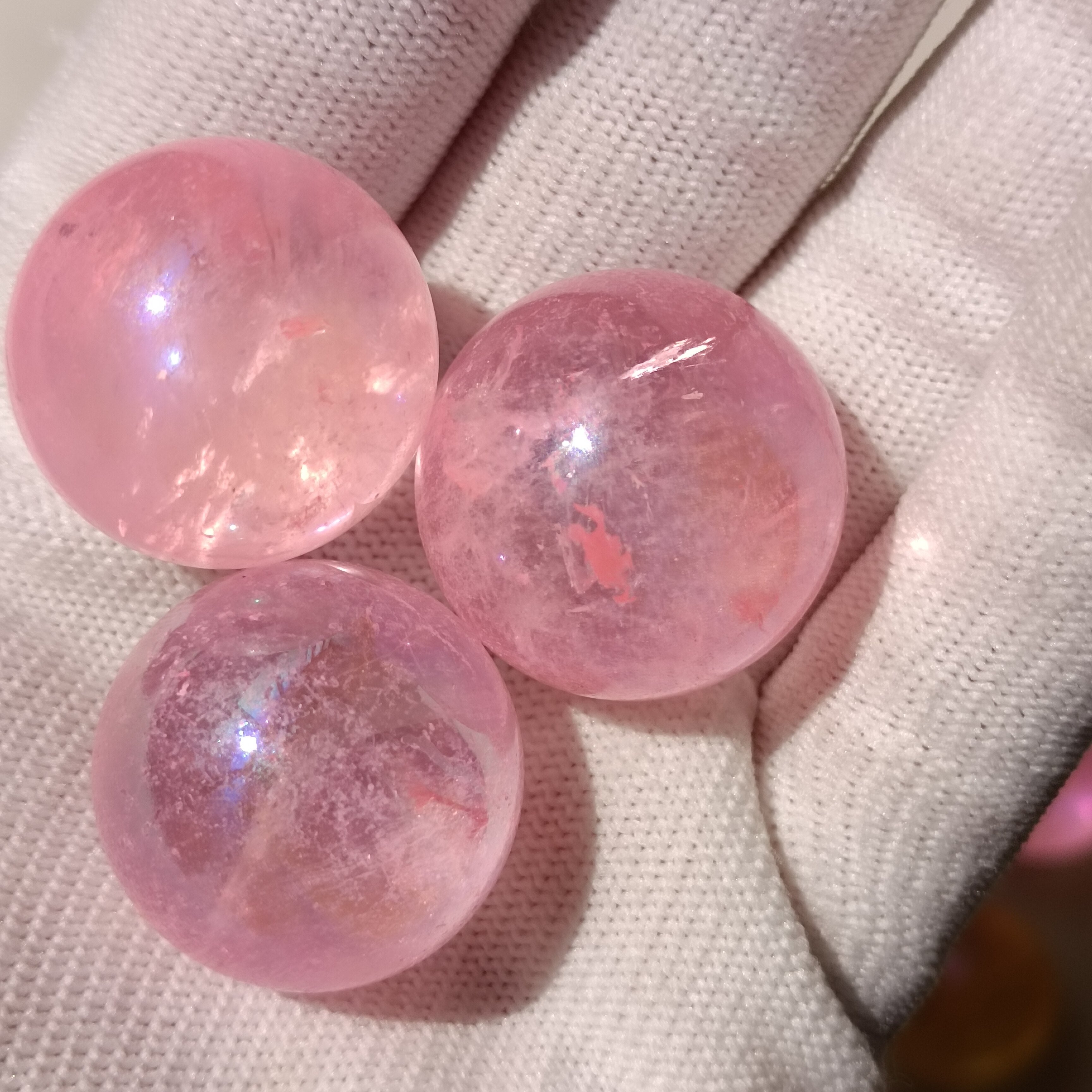 2pcs Aura Crystal Ball