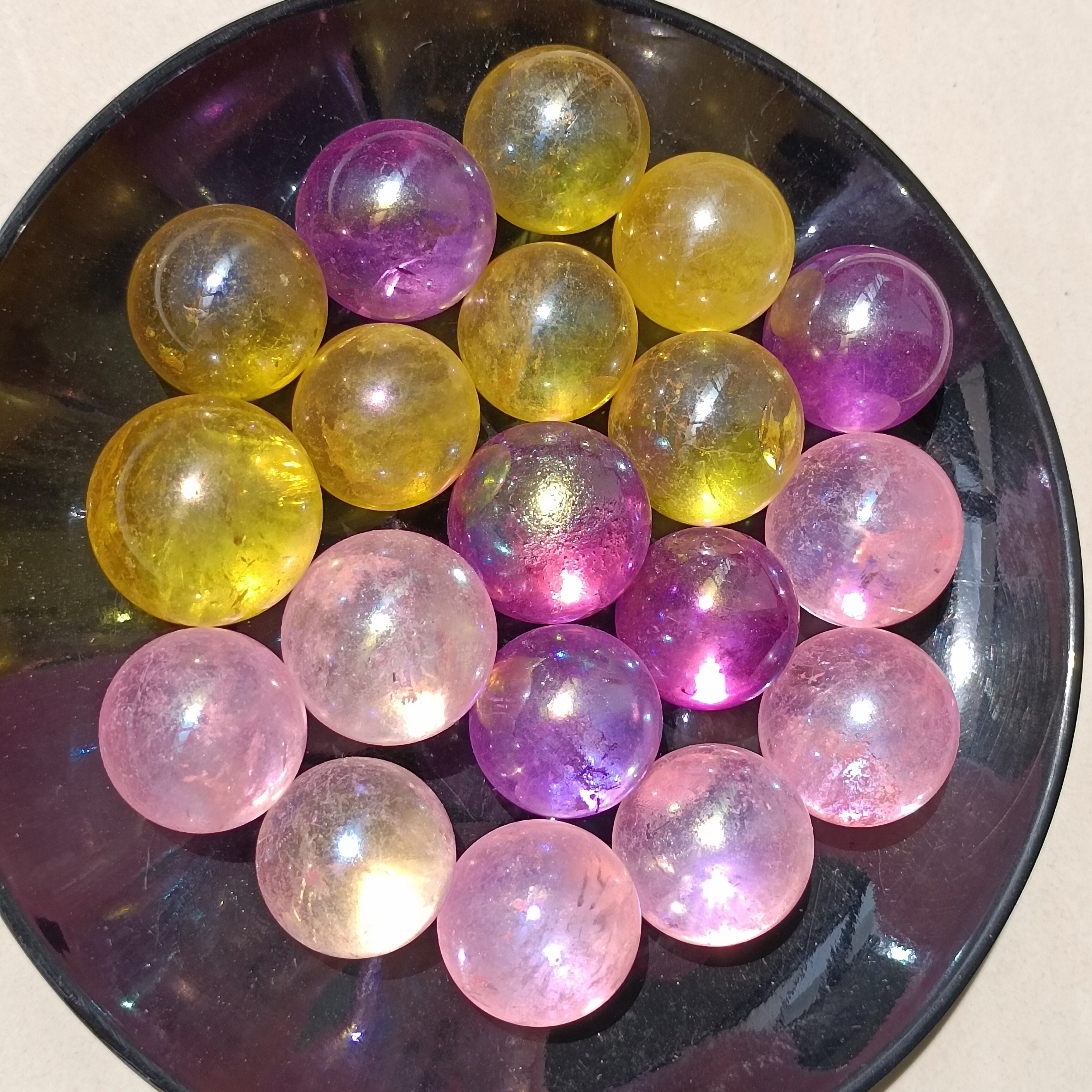 2pcs Aura Crystal Ball