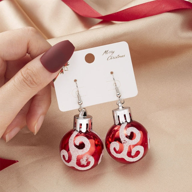 New Trendy Statement Christmas Tree Earrings
