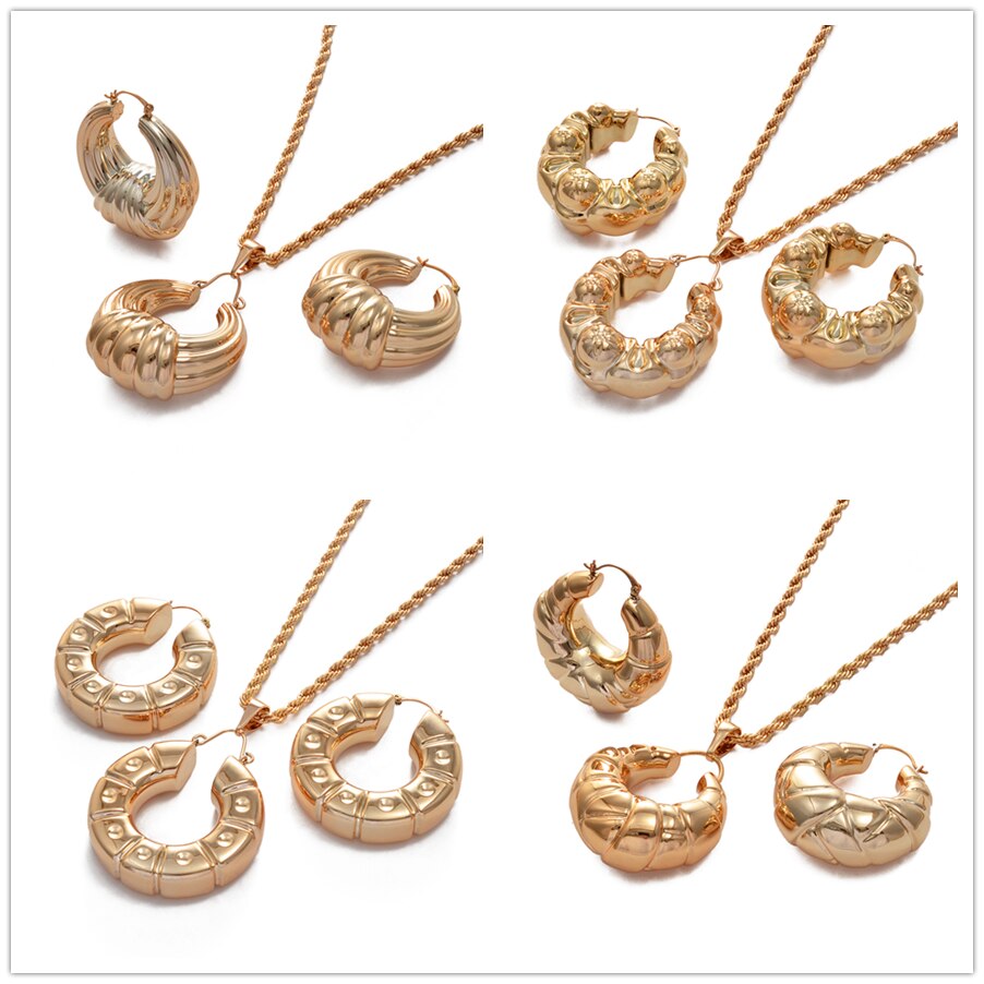 Pendant Necklace & Earrings set