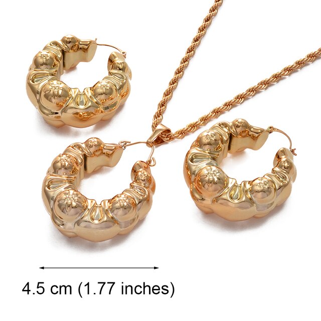 Pendant Necklace & Earrings set