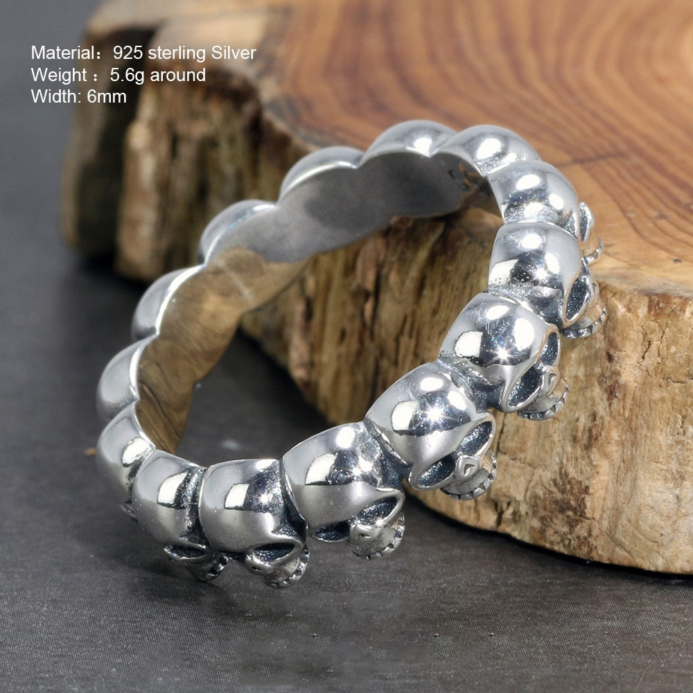 925 Sterling Silver Cool Couple Rings