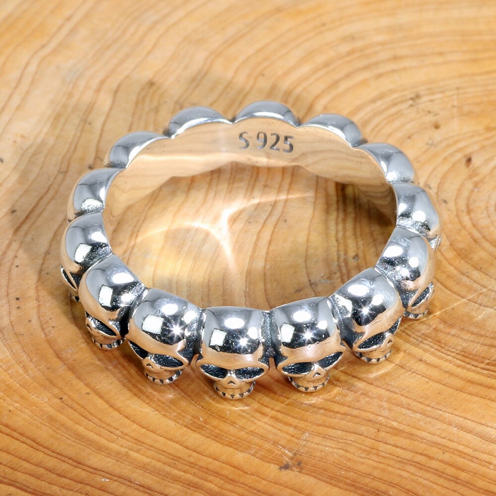 925 Sterling Silver Cool Couple Rings