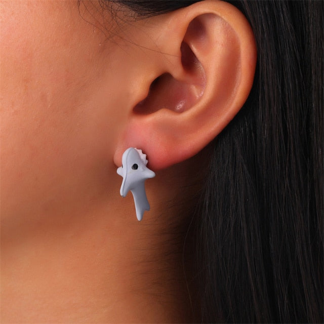 Trendy And Cute Animal Shape Bite Earring