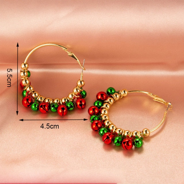 New Trendy Statement Christmas Tree Earrings