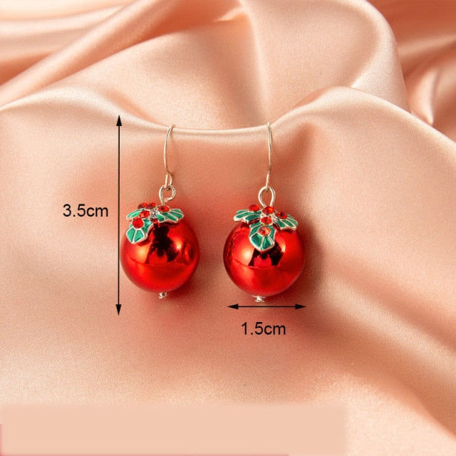 New Trendy Statement Christmas Tree Earrings
