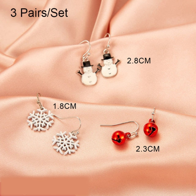 New Trendy Statement Christmas Tree Earrings