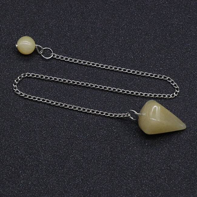 Natural Stone  Crystal  Pendants
