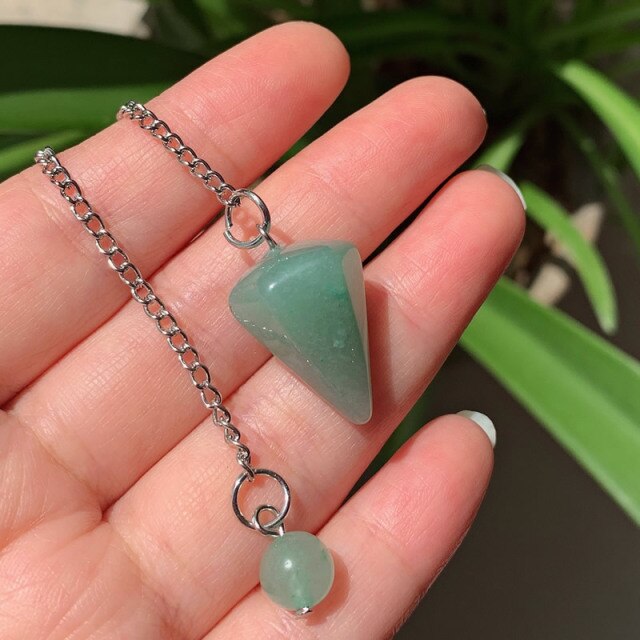 Natural Stone  Crystal  Pendants
