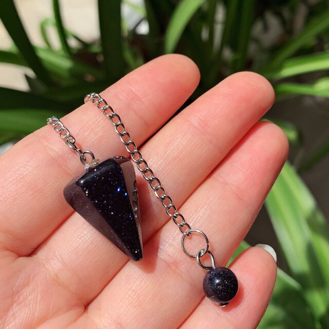 Natural Stone  Crystal  Pendants