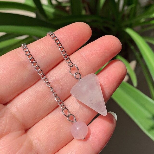 Natural Stone  Crystal  Pendants