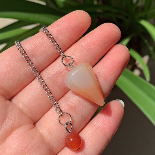 Natural Stone  Crystal  Pendants