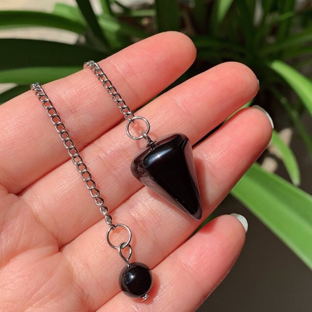 Natural Stone  Crystal  Pendants