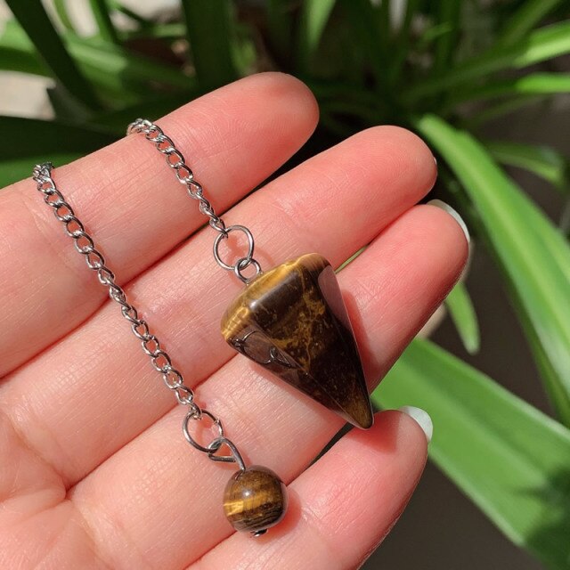 Natural Stone  Crystal  Pendants