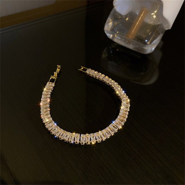 Exquisite Geometry Tennis Bracelets for Female
