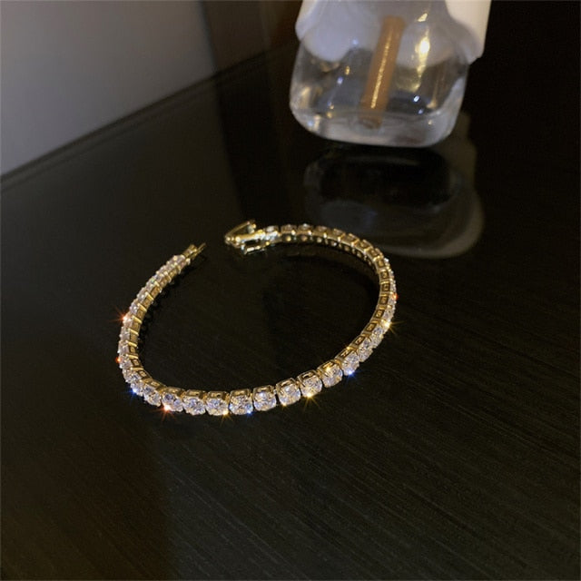 Exquisite Geometry Tennis Bracelets for Female