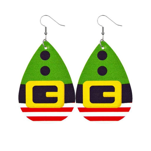 New Trendy Statement Christmas Tree Earrings