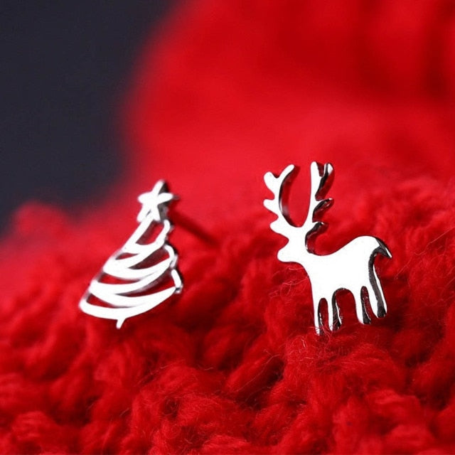 New Trendy Statement Christmas Tree Earrings