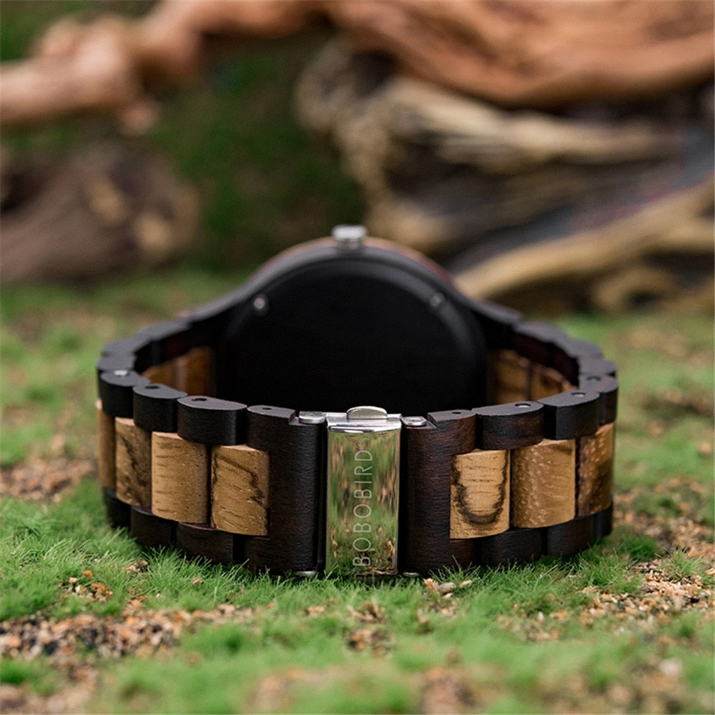 Ladies Wood Watch Luxury Bracelet Watches Women Dress Watch