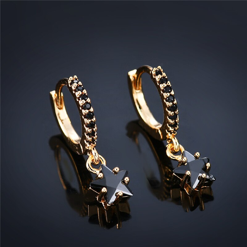 Colorful Star Earrings Fashion Ins Style Women