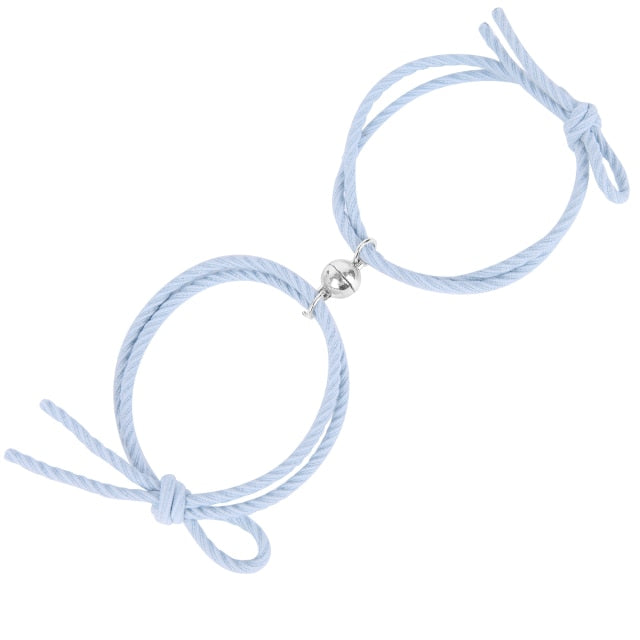 Couple Handmade Adjustable Rope Matching t Bracelet