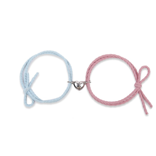 Couple Handmade Adjustable Rope Matching t Bracelet