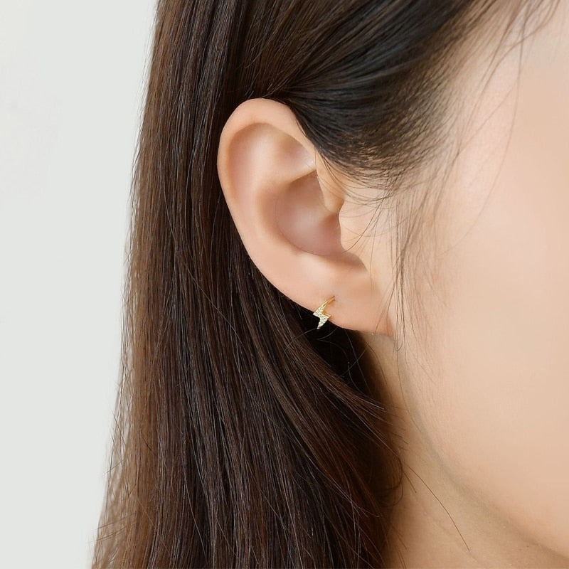 1Pairs Stainless Steel Stud Earrings for Women